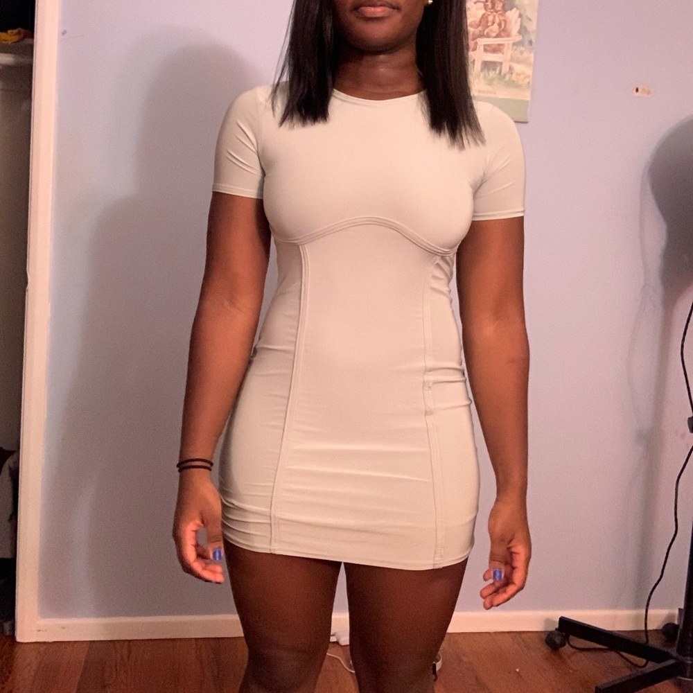 PLT sage green dress